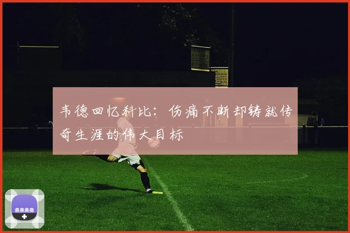 韦德回忆科比：伤痛不断却铸就传奇生涯的伟大目标